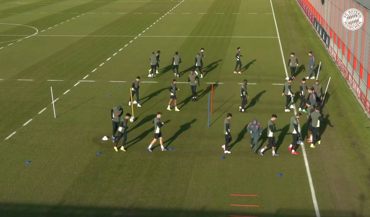 莱默尔和格雷罗今天没有和球队一起训练。斯塔尼希奇回到了团队中。金玟哉也在，但明天