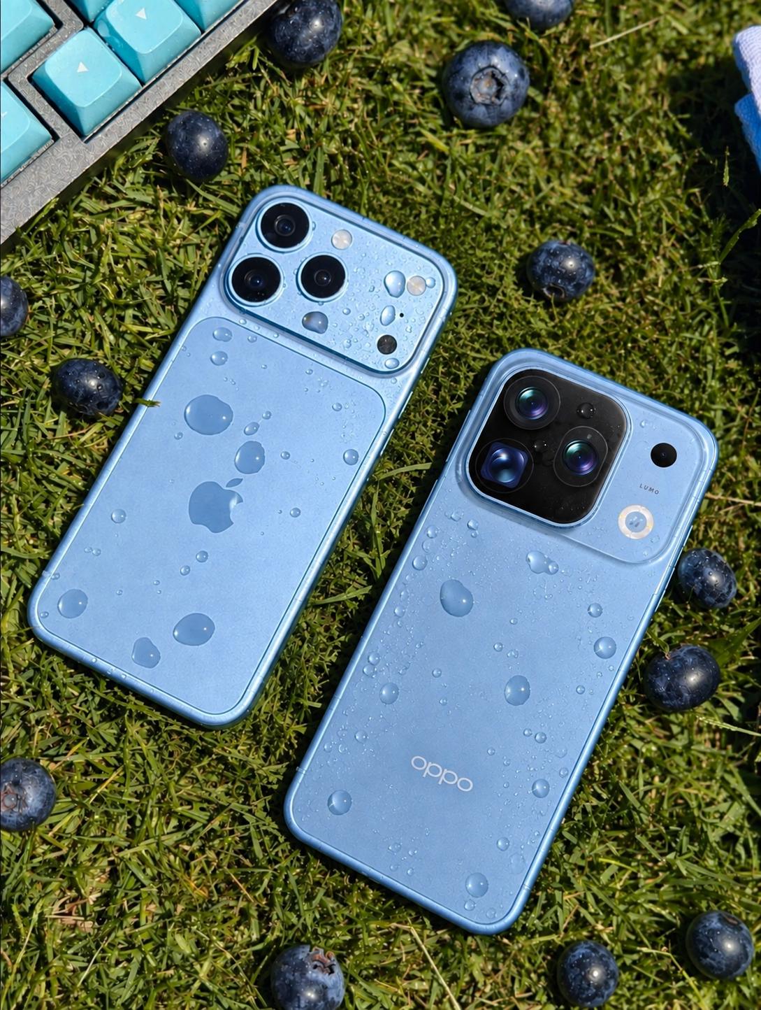 和iPhone18Pro放一起，oppo居然挺好看的
这两天OPPO Find 
