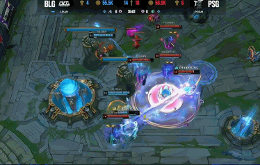 #BLG对战PSG# PSG能赢一小局BLG是真没想到，领先那么多都被翻，还是打