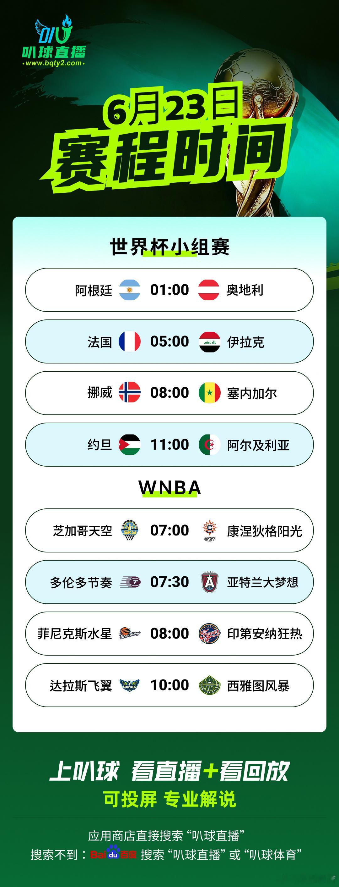 兄弟们，激情世界杯，奇迹诞生之地，今晚叭球直播间，凌晨一点给大家分享几场比赛。工