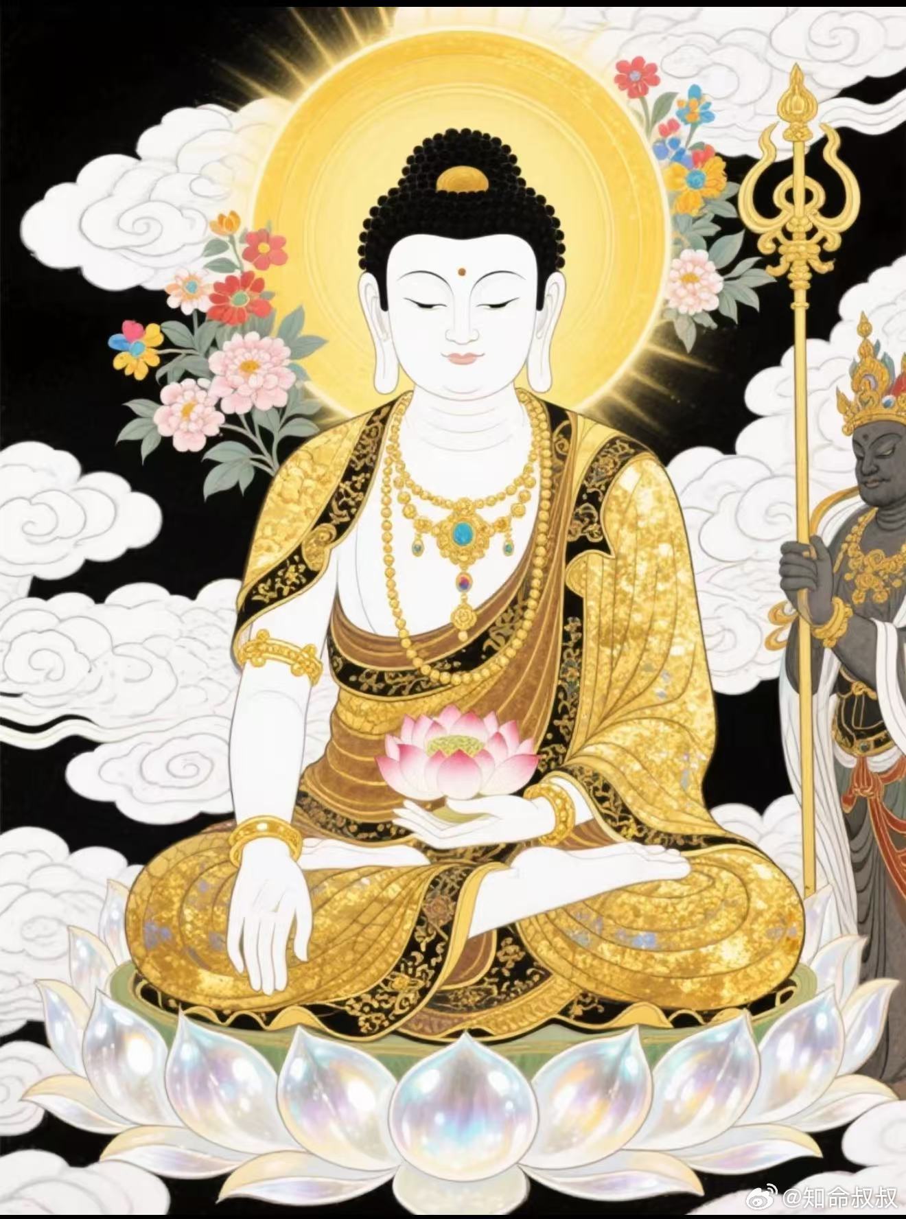 见佛祈福🙏 愿事业顺达万事兴，机遇临门步步高，财运亨通聚财富，家人平安身体健，