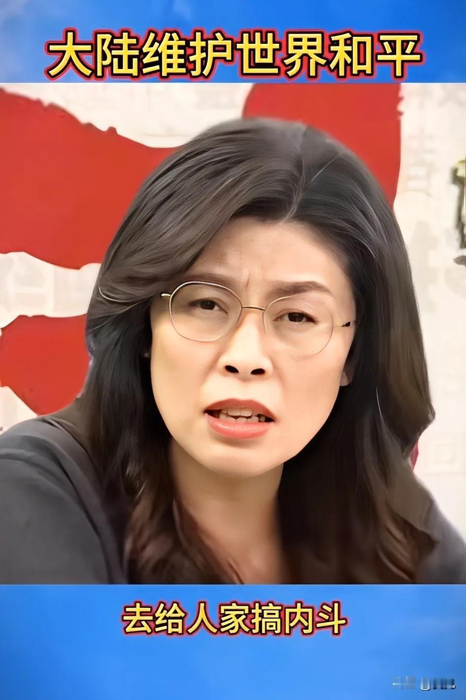 郑丽文斥责美国icon：不要总是输出战争，不要总是全世界的去给人家搞内斗，大家互