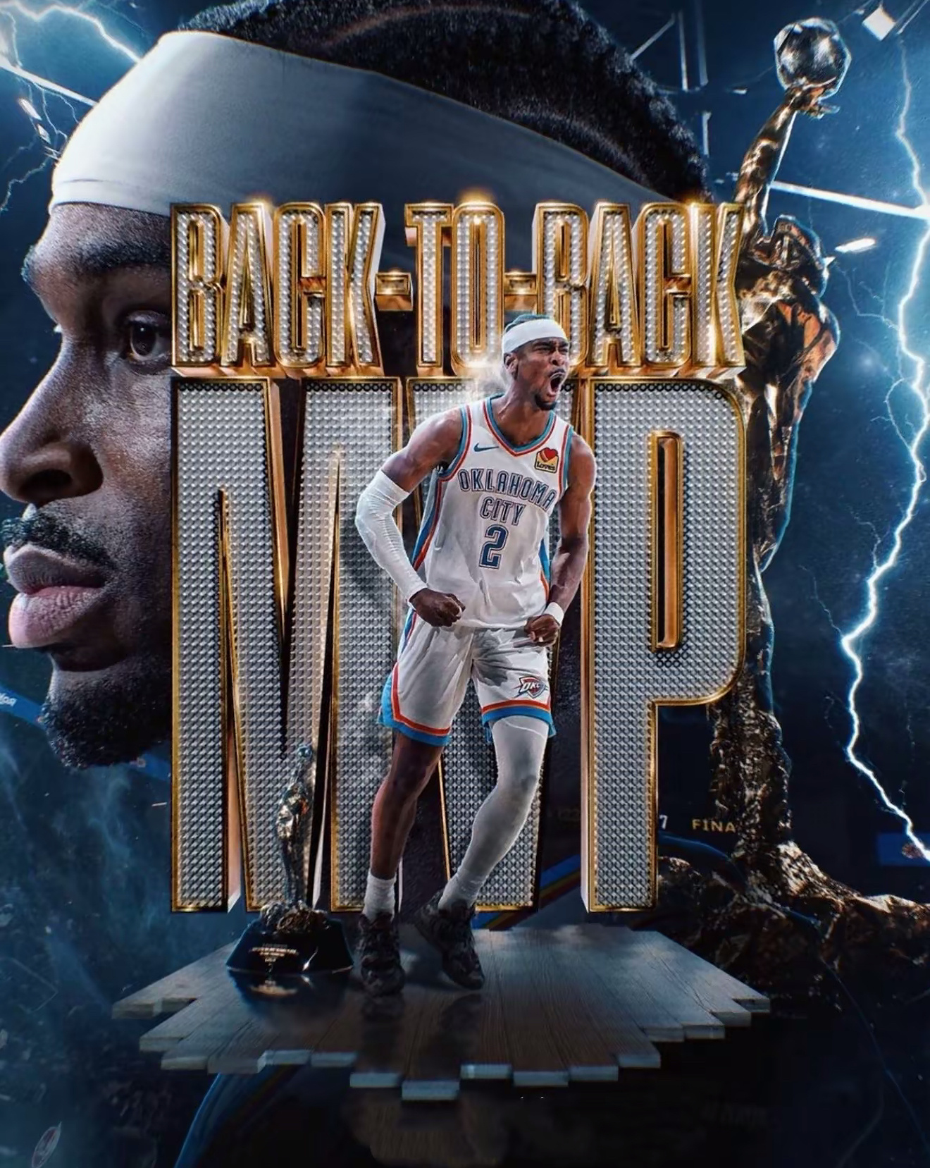 亚历山大mvp 蝉联成功！亚历山大当选本赛季常规赛MVP！ 