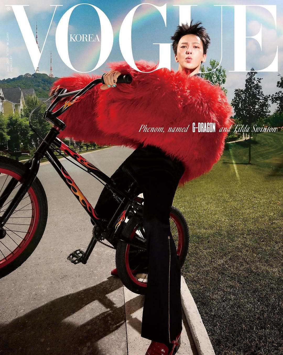 权志龙《VOGUE KOREA》6月刊封面画报 
