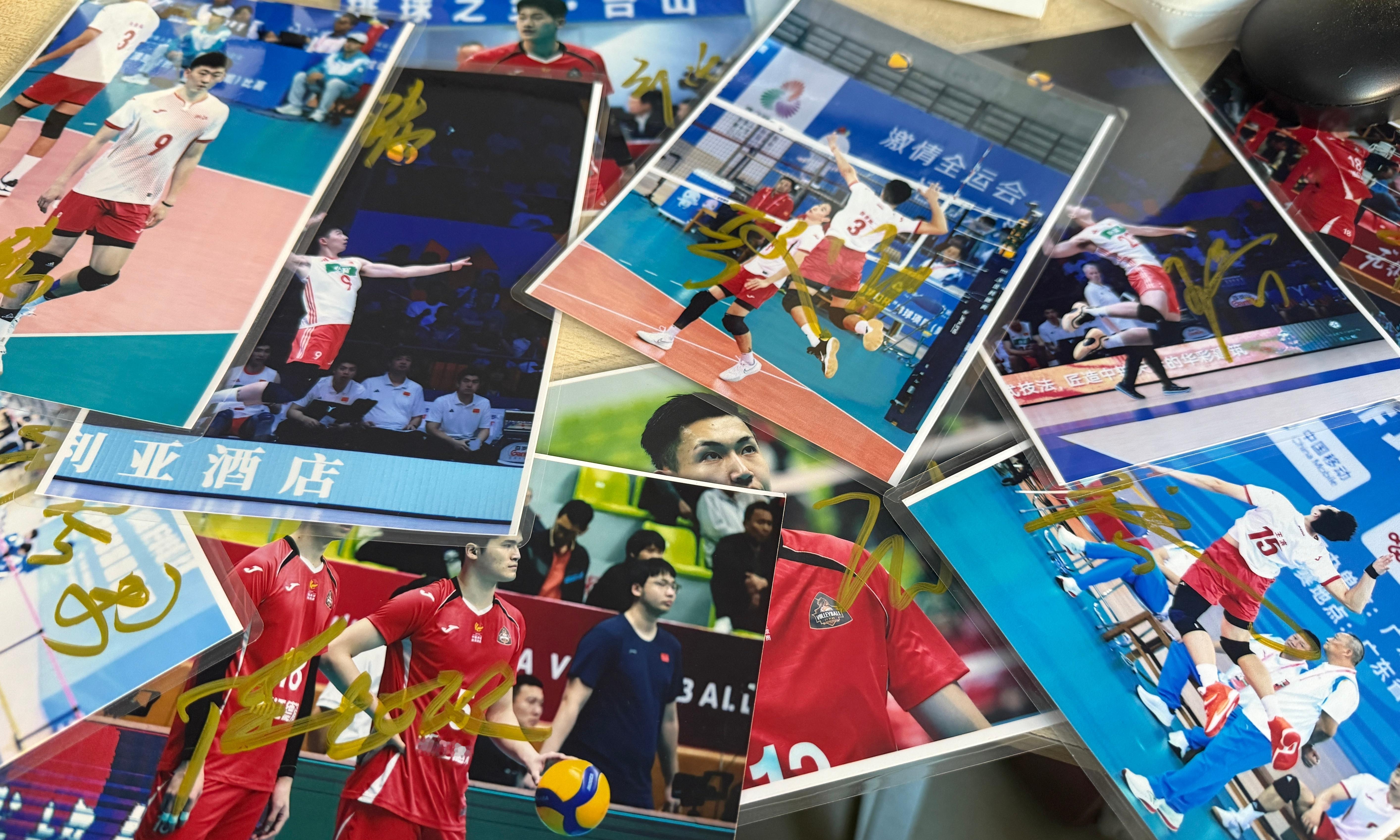 所有照片～自己拍自己找球员签，辛苦各位的签名