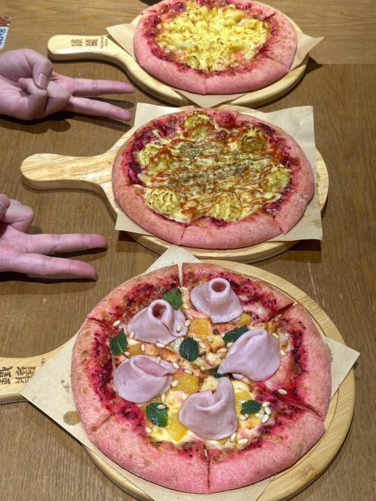 瑞安首家！！瑞安首家！！粉色樱花披萨🍕