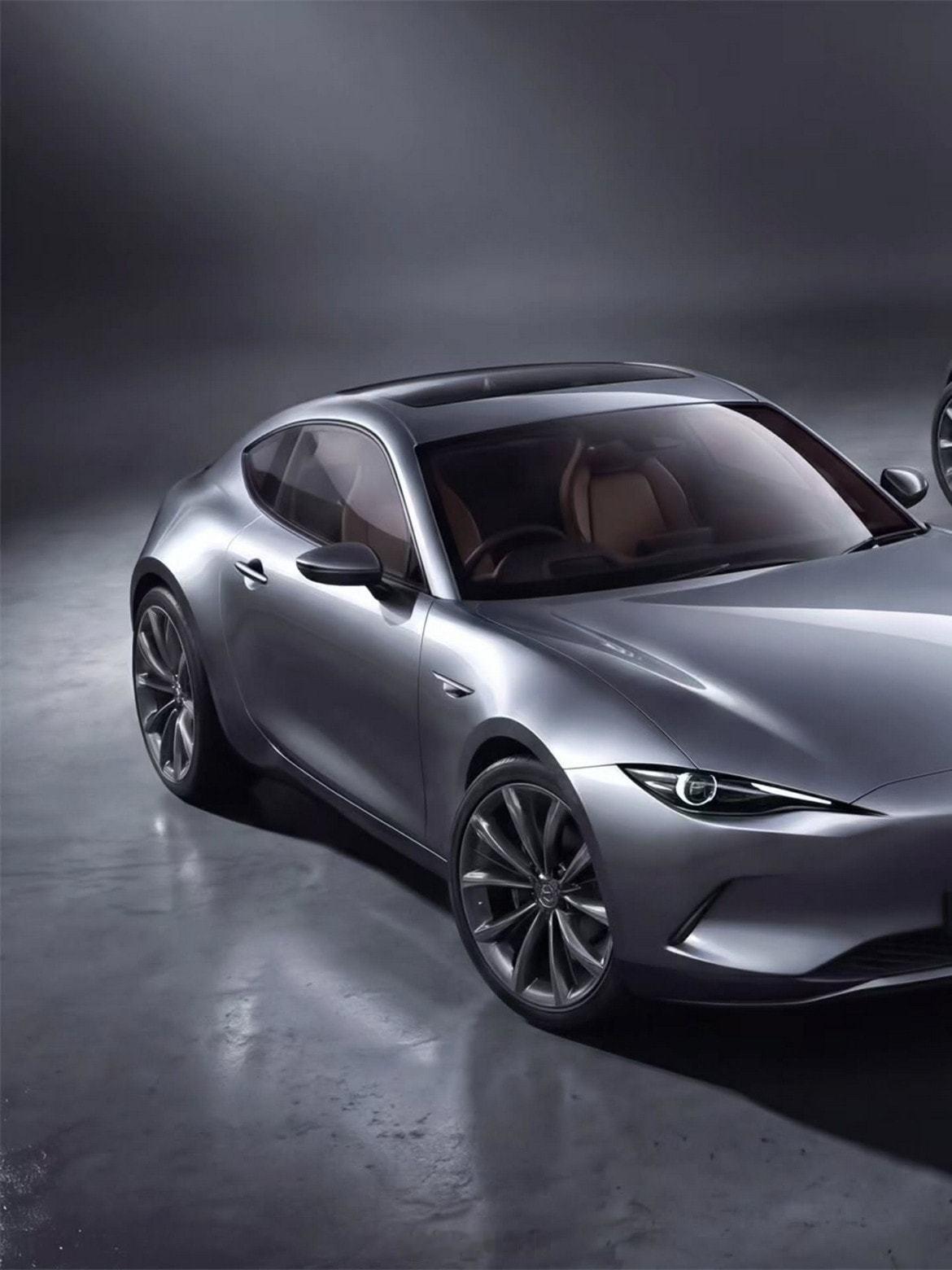 马自达MX-5 Coupe版渲染图 马自达MX-5 Coupe版渲染图，大家觉得