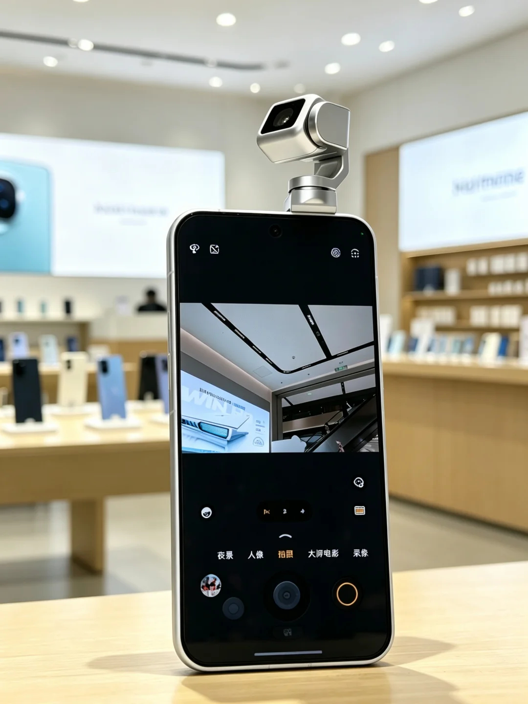 荣耀RobotPhone热度不小，云台搭配手机设计很新颖，搭载AgenticOS