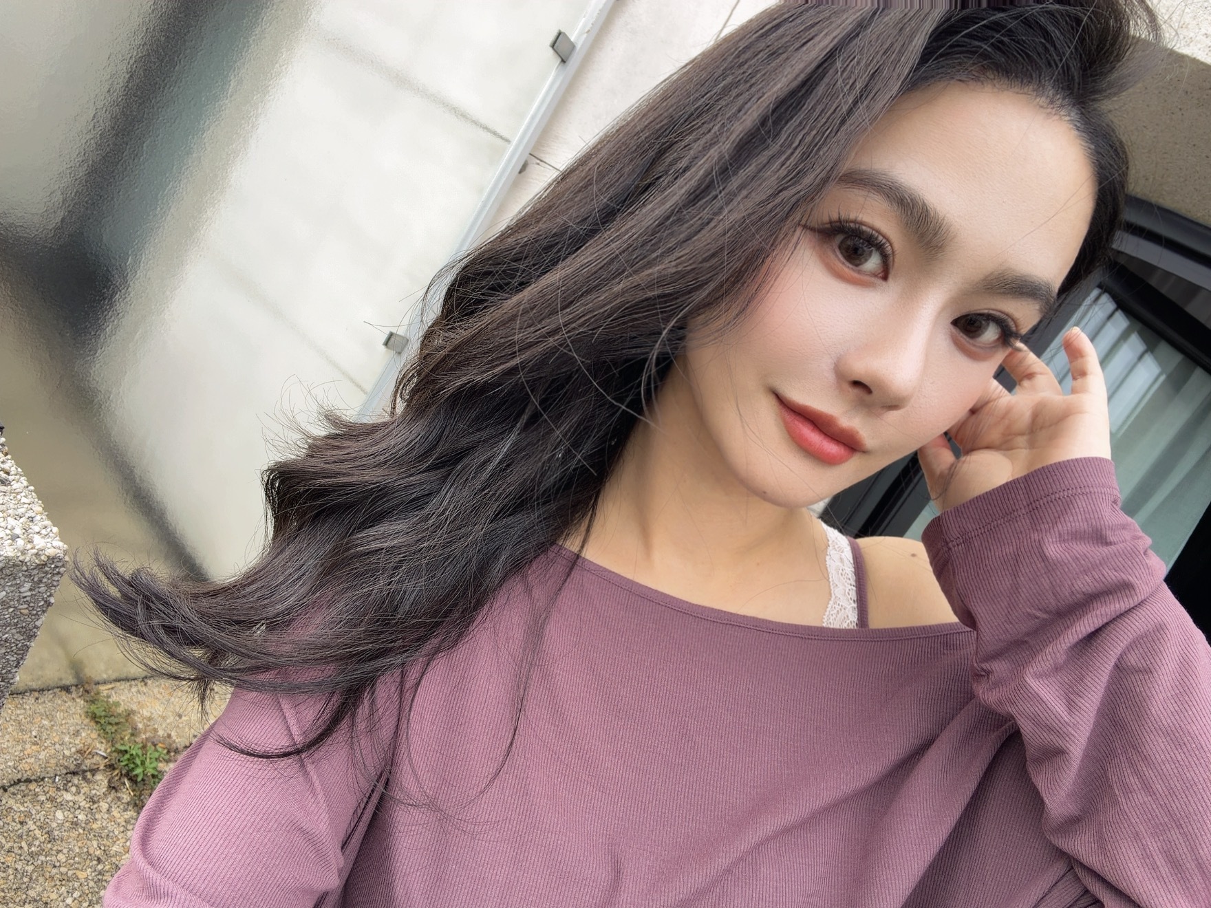 OMG！这个手残的女人！！居然学会了卷发……  ​​​