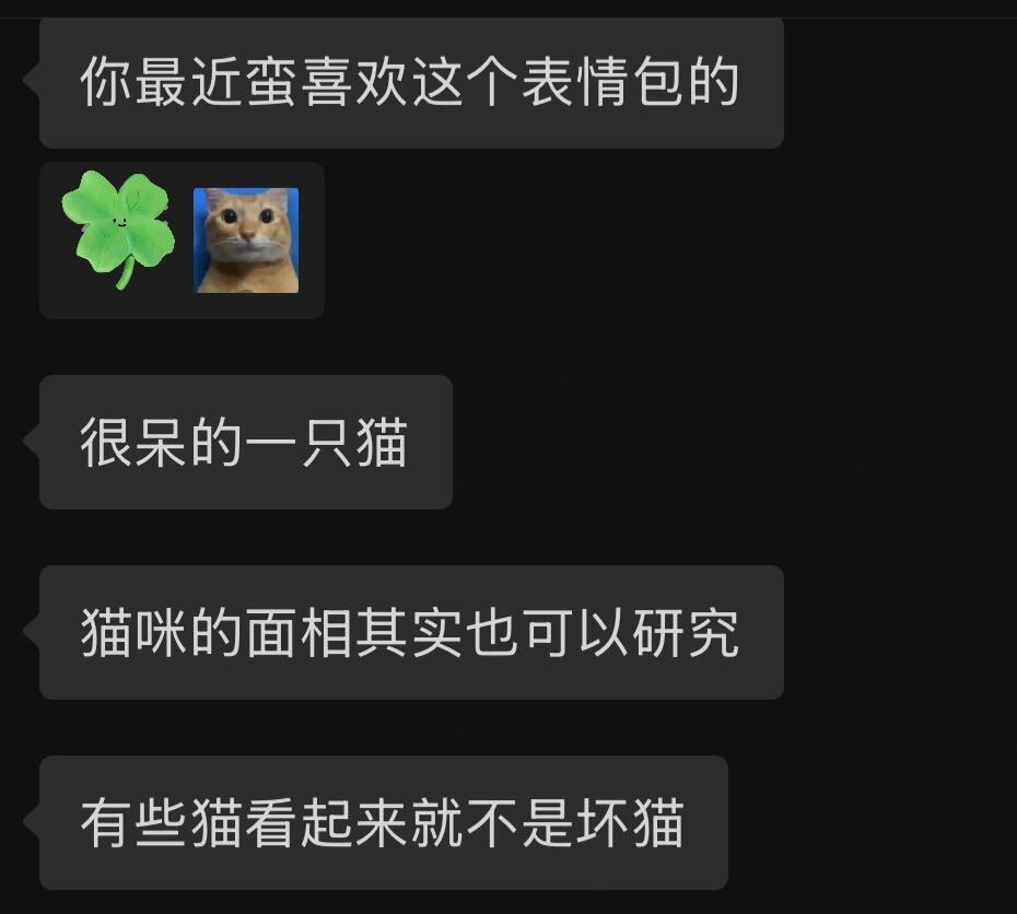 朋友会看猫咪面相 ​​​