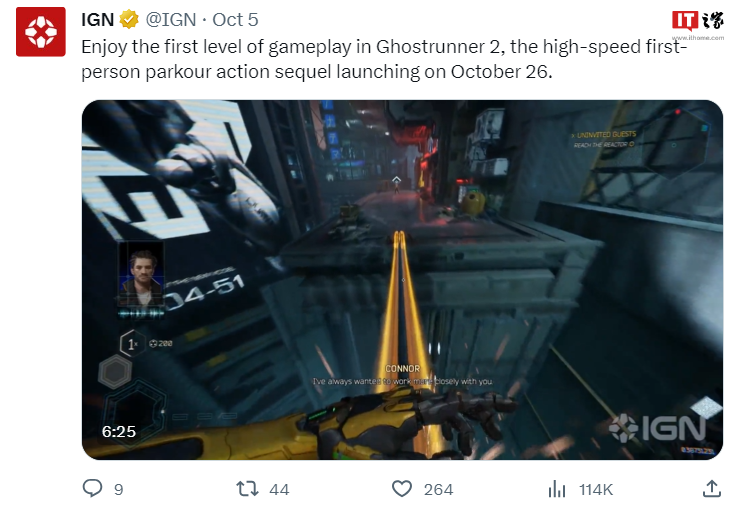 《幽灵行者 2》首场 Boss 战实机演示公布，10 月 26 日发售