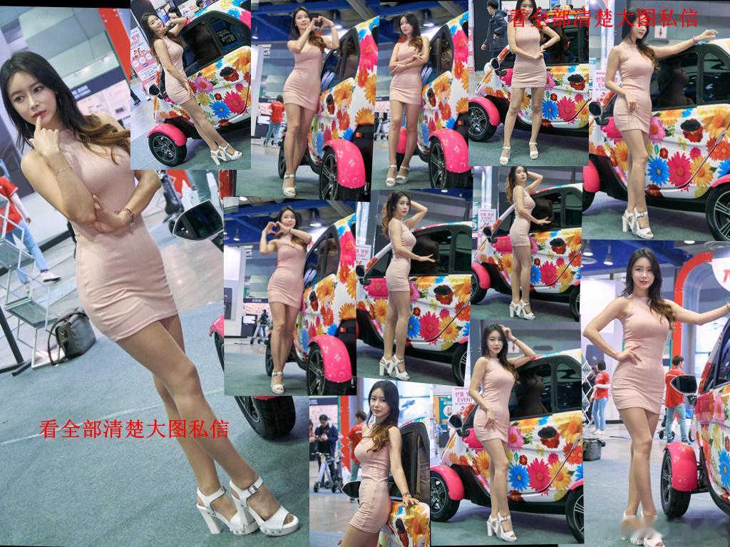 车展上的肉丝模特... ​​​