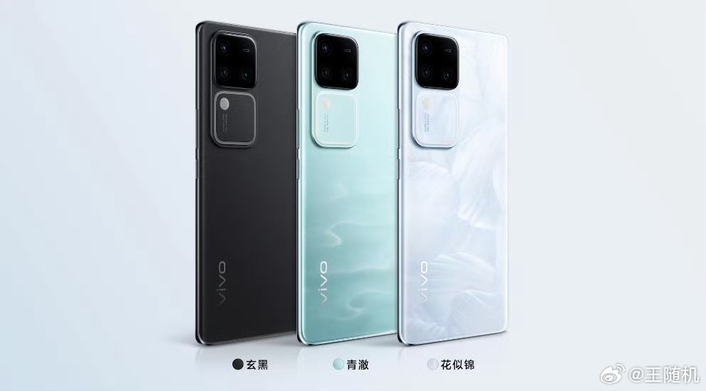 vivo S18系列三款配色：花似锦、青澈、玄黑  你觉得哪个配色最好看？ ​ 