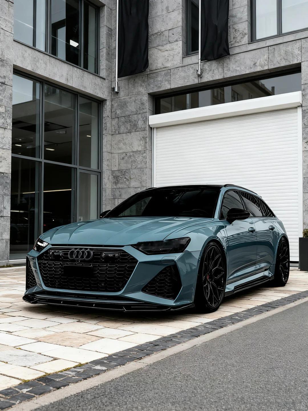 孔雀蓝色的RS6更高级了，兜兜转转依旧最爱瓦罐车的新衣 ​​​