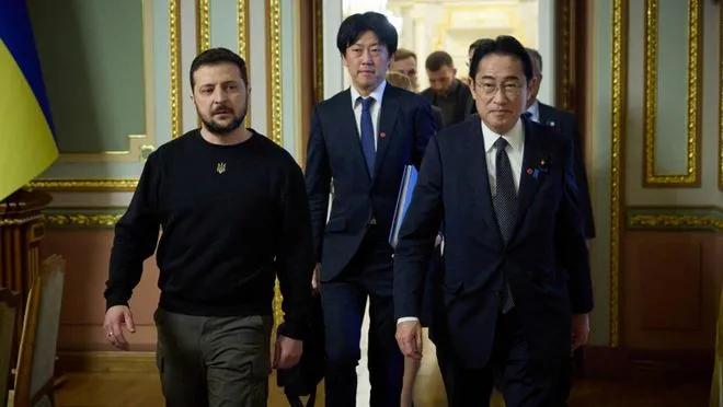 日本超德法，大规模援助乌克兰，不怕激怒俄罗斯？日本提出121亿美元，56个项目的