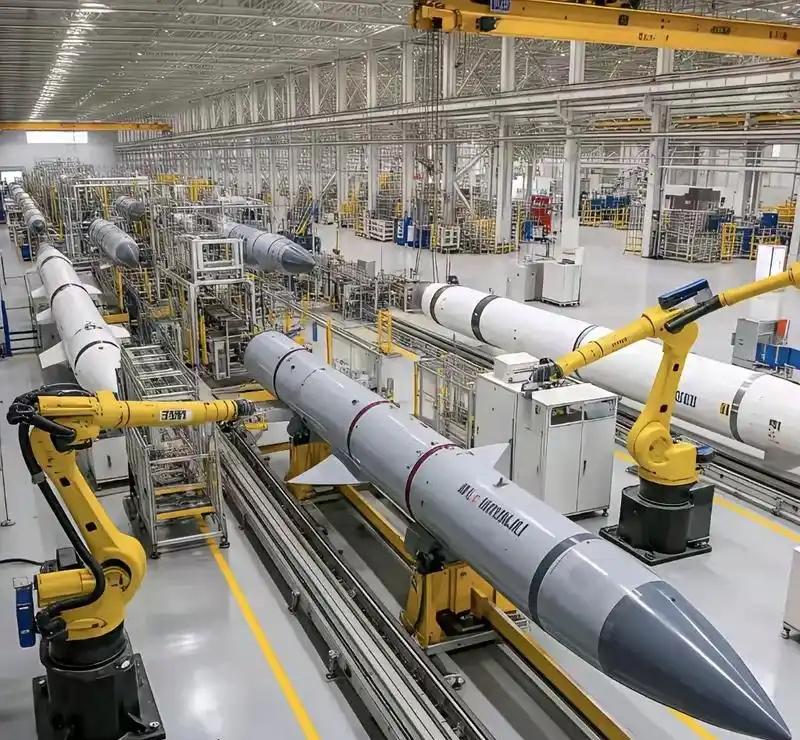 PL-15导弹产线真能一天造100枚？

不靠人堆，不靠加班，

全靠机器自己盯