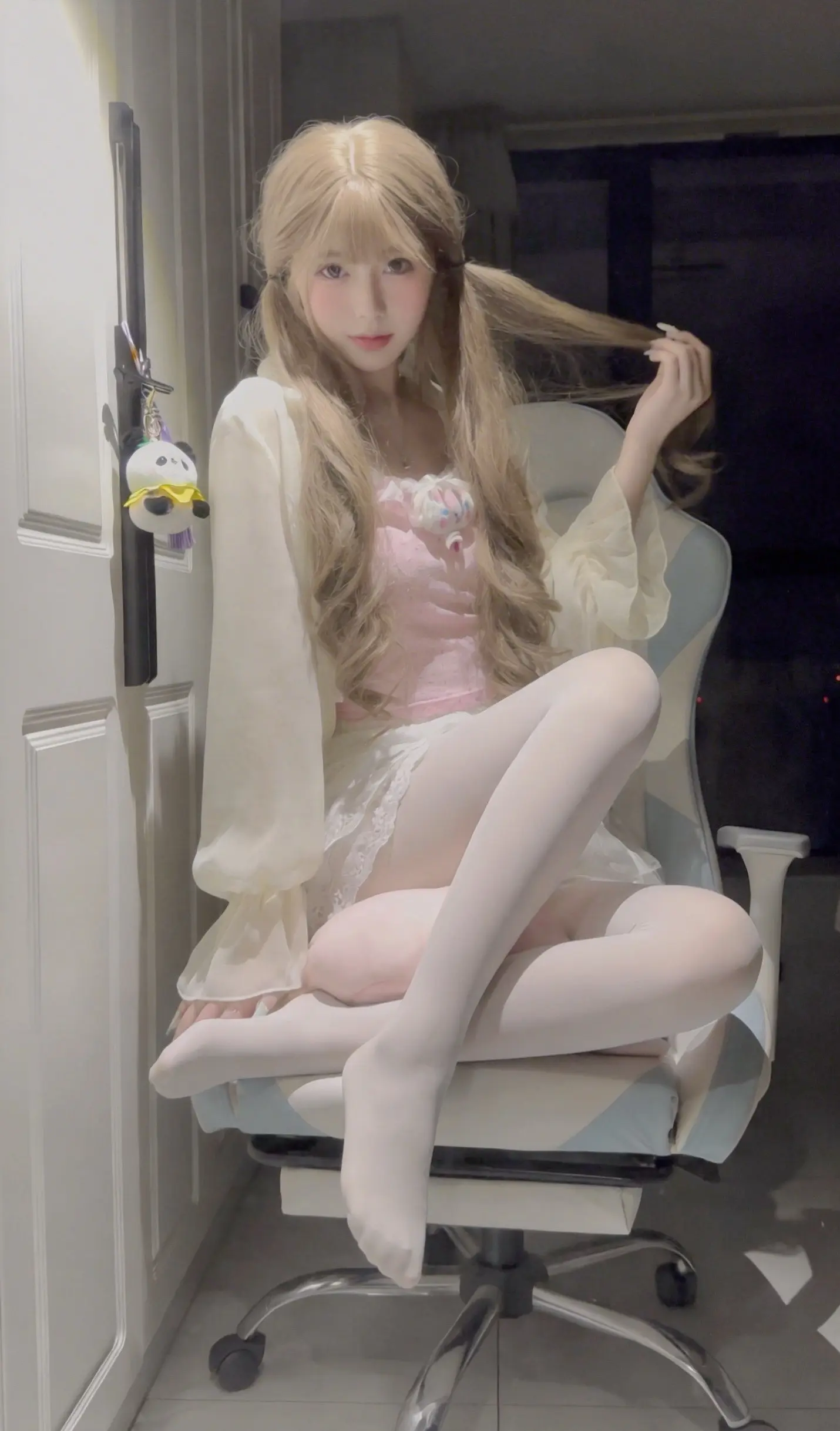 奶系甜妹的日常，每帧都是心动感