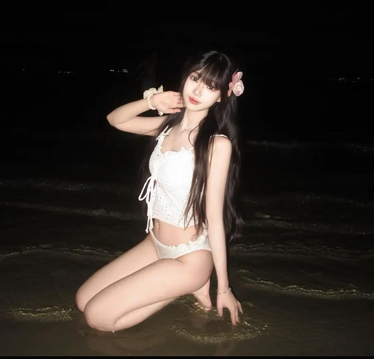 晚上的海滩也是别有一番风味