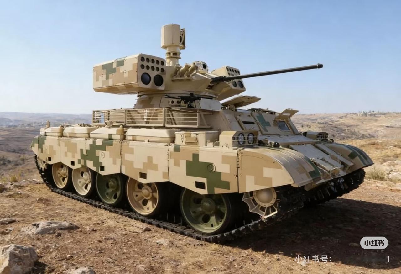 五对轮现在还在被持续压榨剩余价值，继续进行废物利用大比拼。这一款是换掉了原有炮塔