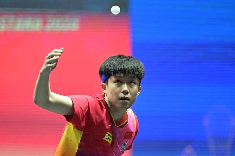 在哈萨克斯坦阿斯塔纳举行的亚洲乒乓球锦标赛男团决赛中，国乒男团3-1战胜中国台北