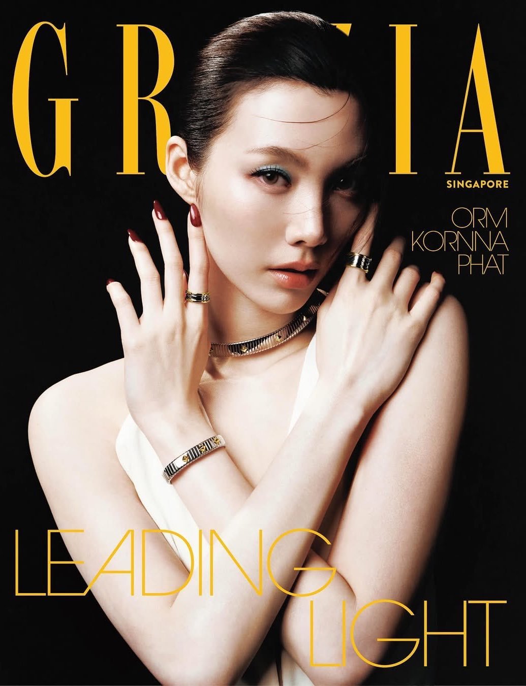 ORM KORNNAPHAT 与宝格丽登上《GRAZIA》新加坡版杂志 