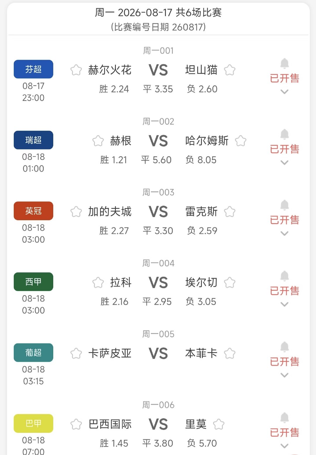 拉科 vs 埃尔切（明晨03:00，西甲）——今天结构最清楚的一场，主队不败。 