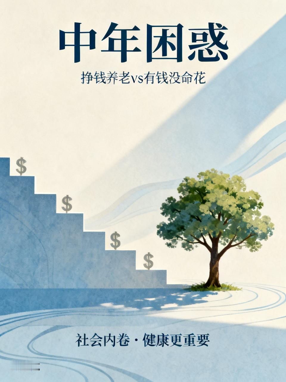 活到40多岁越来越疑惑了！很多人挣钱都是为了养老，所以都在拼命的挣钱，甚至都是在
