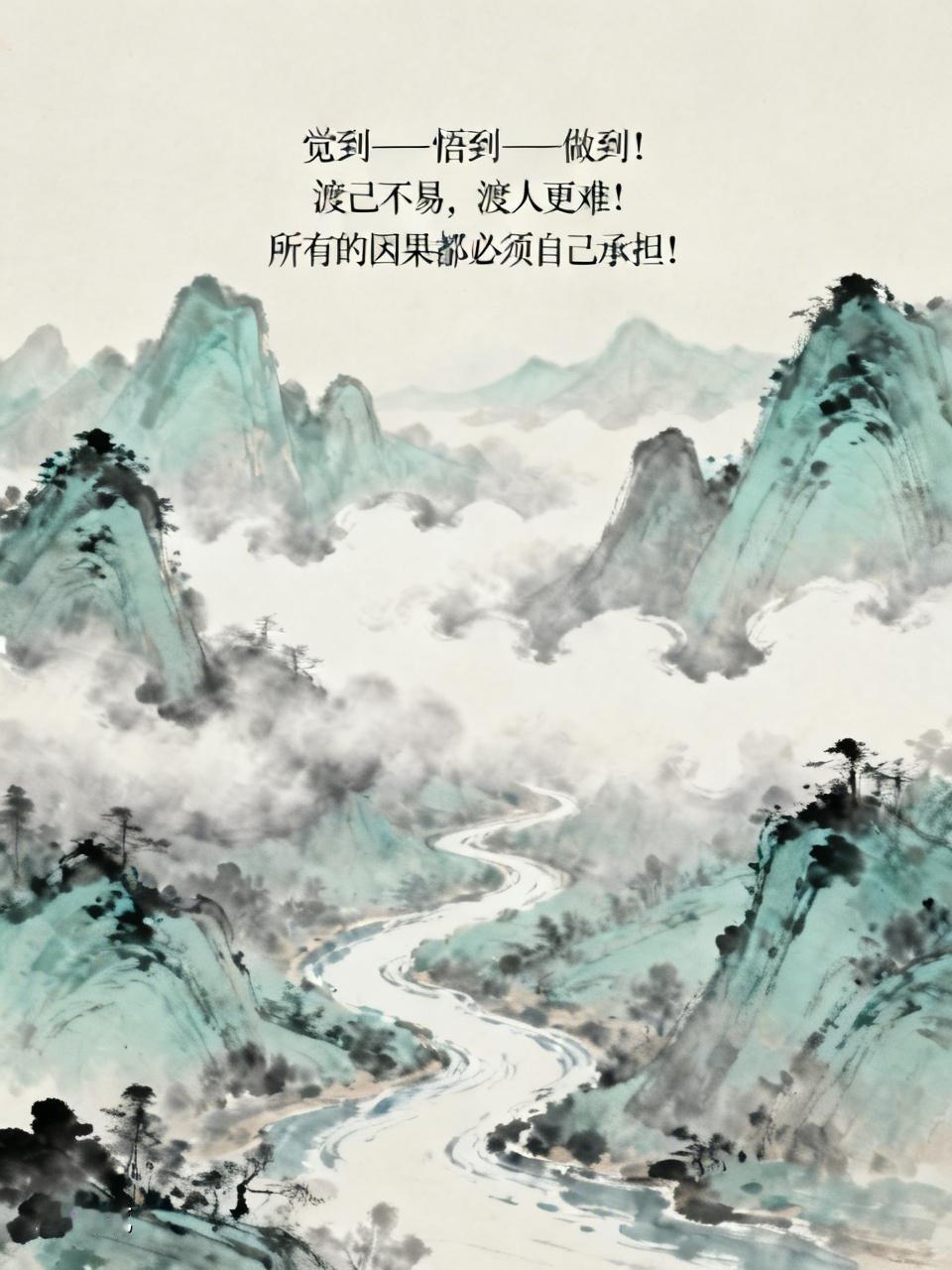 唯有自我觉察，方能有所感悟；唯有有所感悟，才可付诸行动！
觉察——感悟——行动！