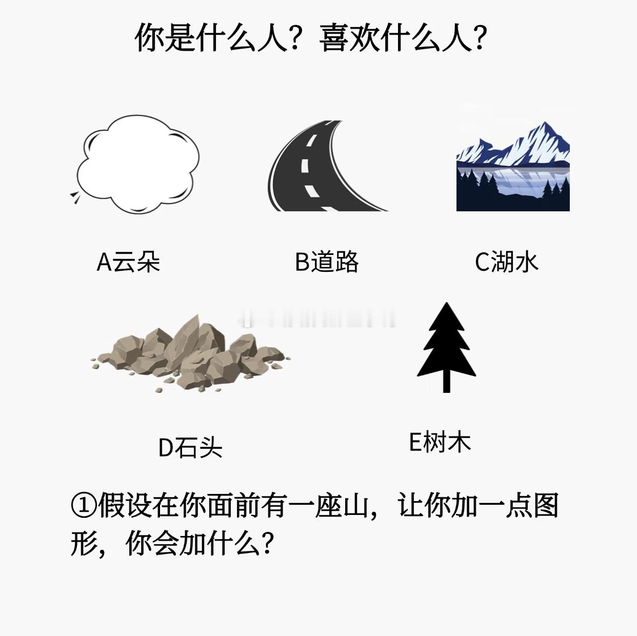 一个很火的心理测试~[喵喵][喵喵] 