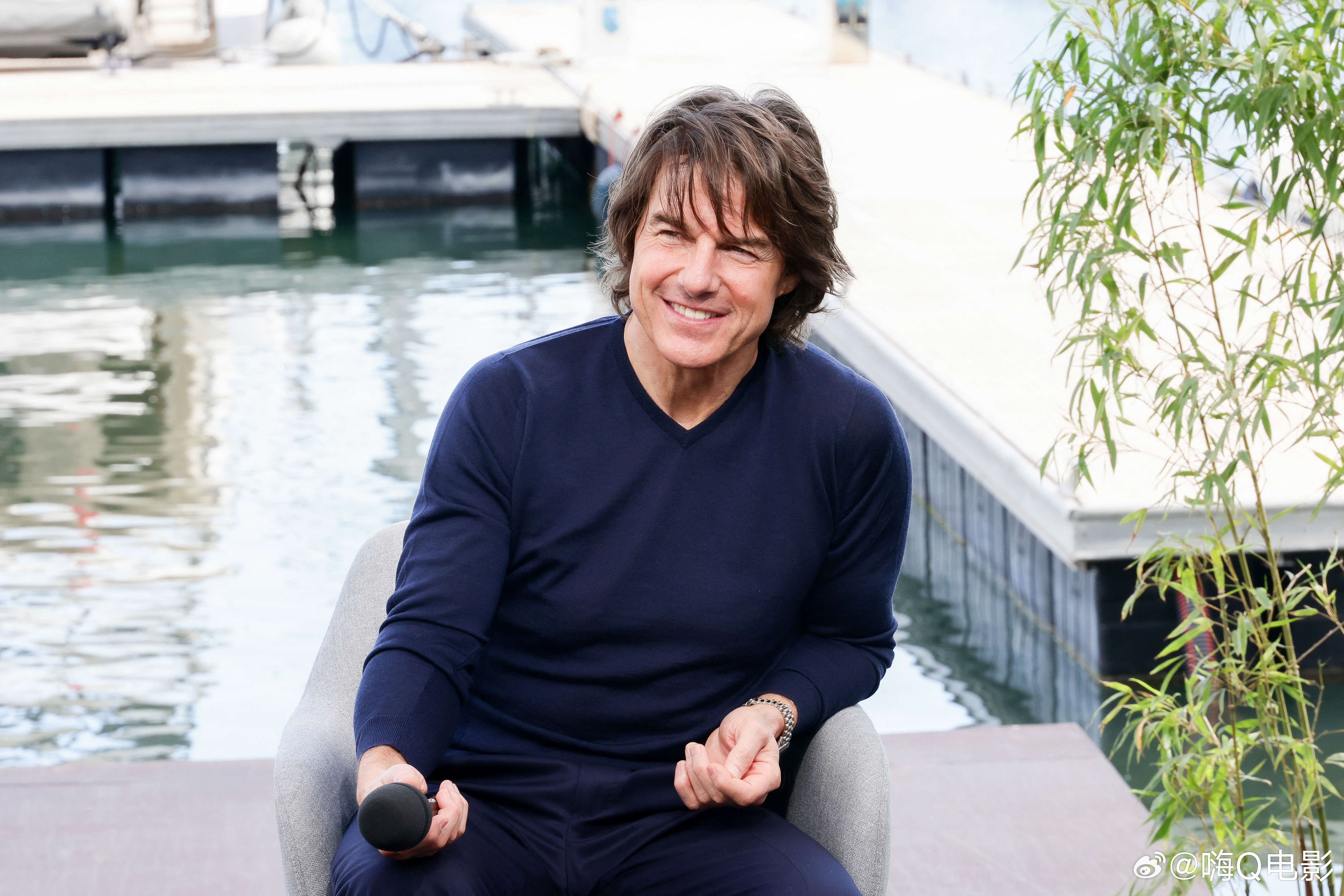 【高清】Tom Cruise on the set of 