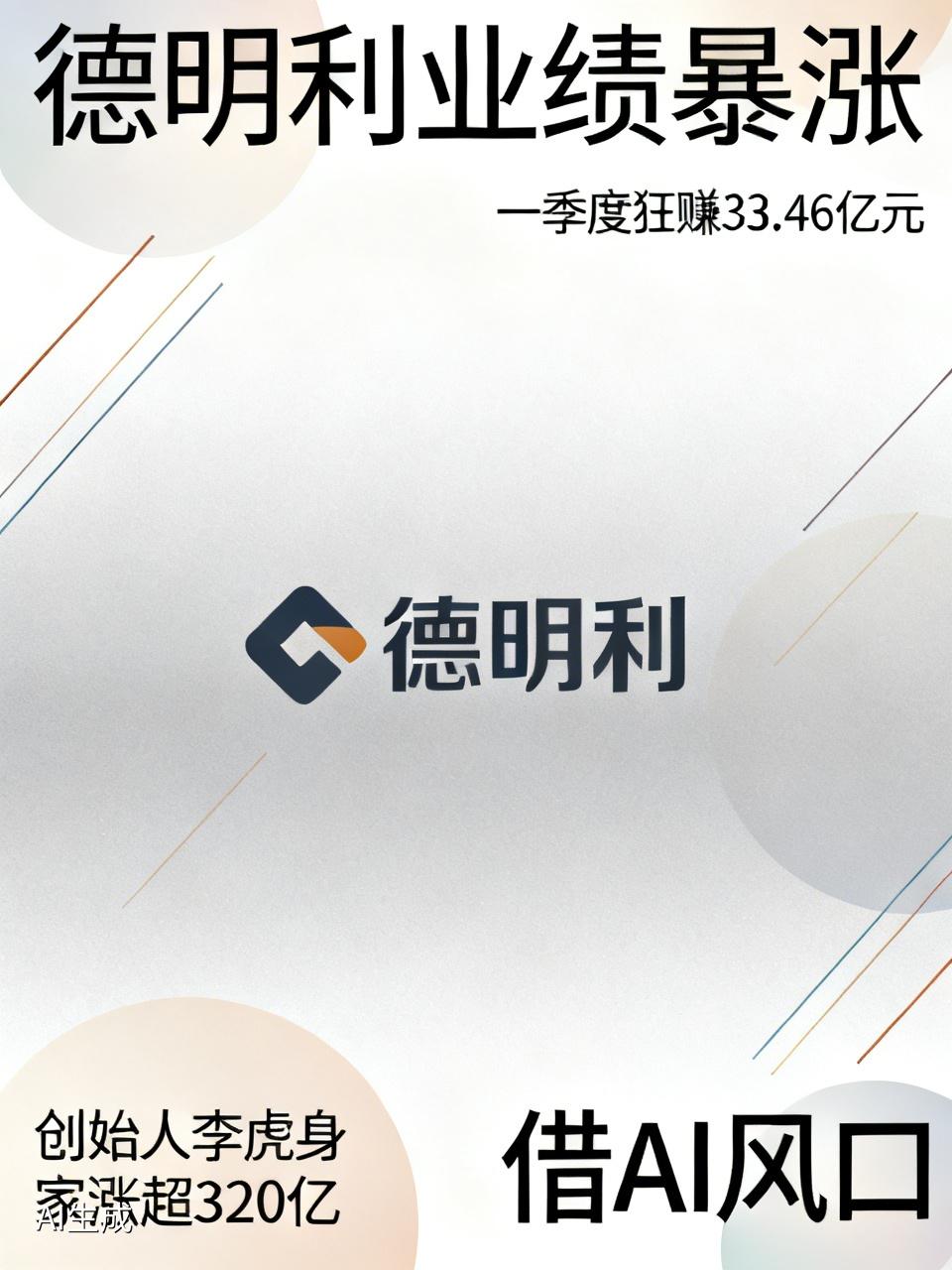 搭乘AI产业这股东风，深圳一对夫妻创办的存储模组企业德明利，业绩如同坐上了火箭一
