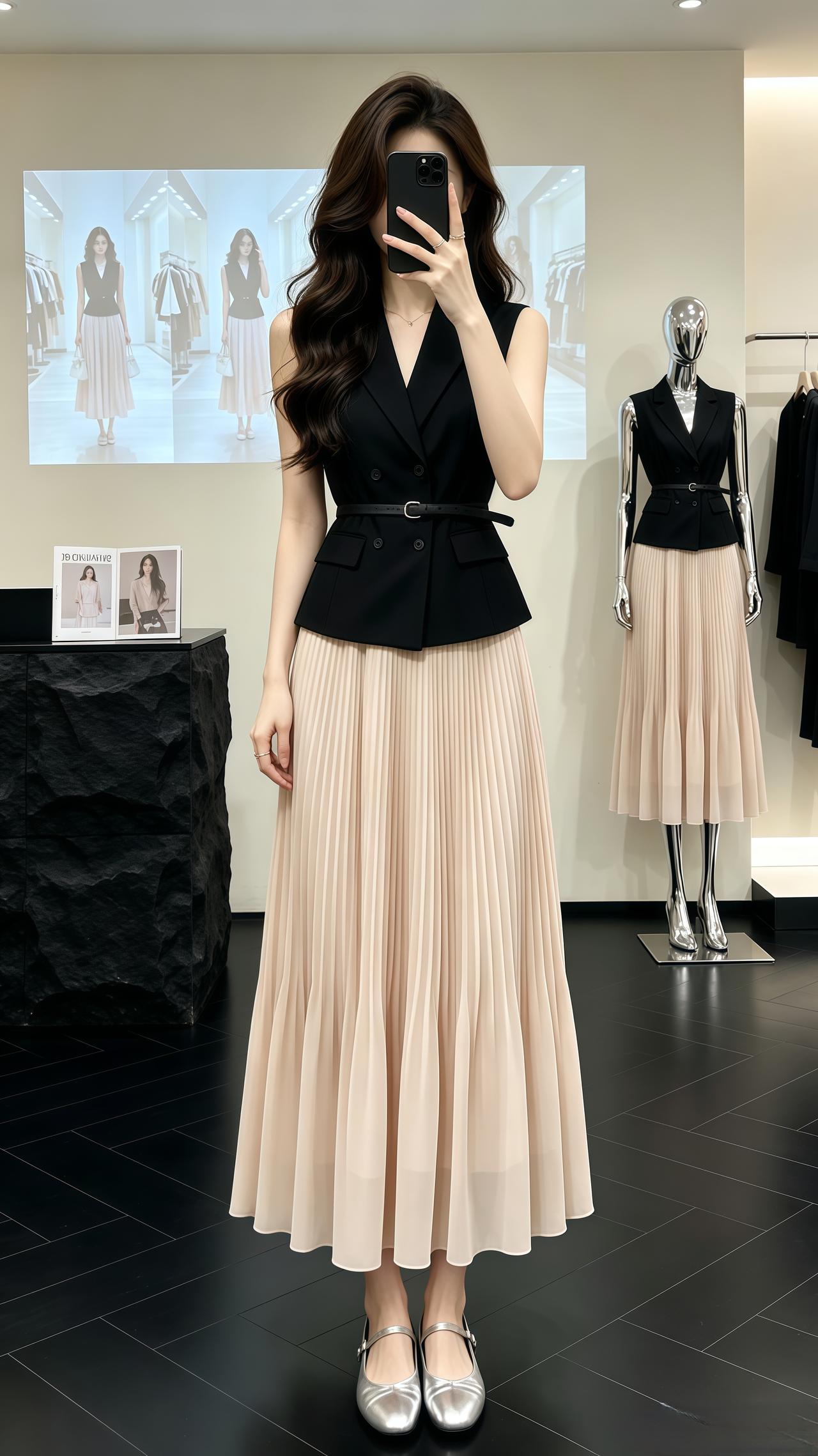 高知女性穿搭 今日份高级感通勤穿搭 韩系穿搭夏季穿搭气质 每日分享