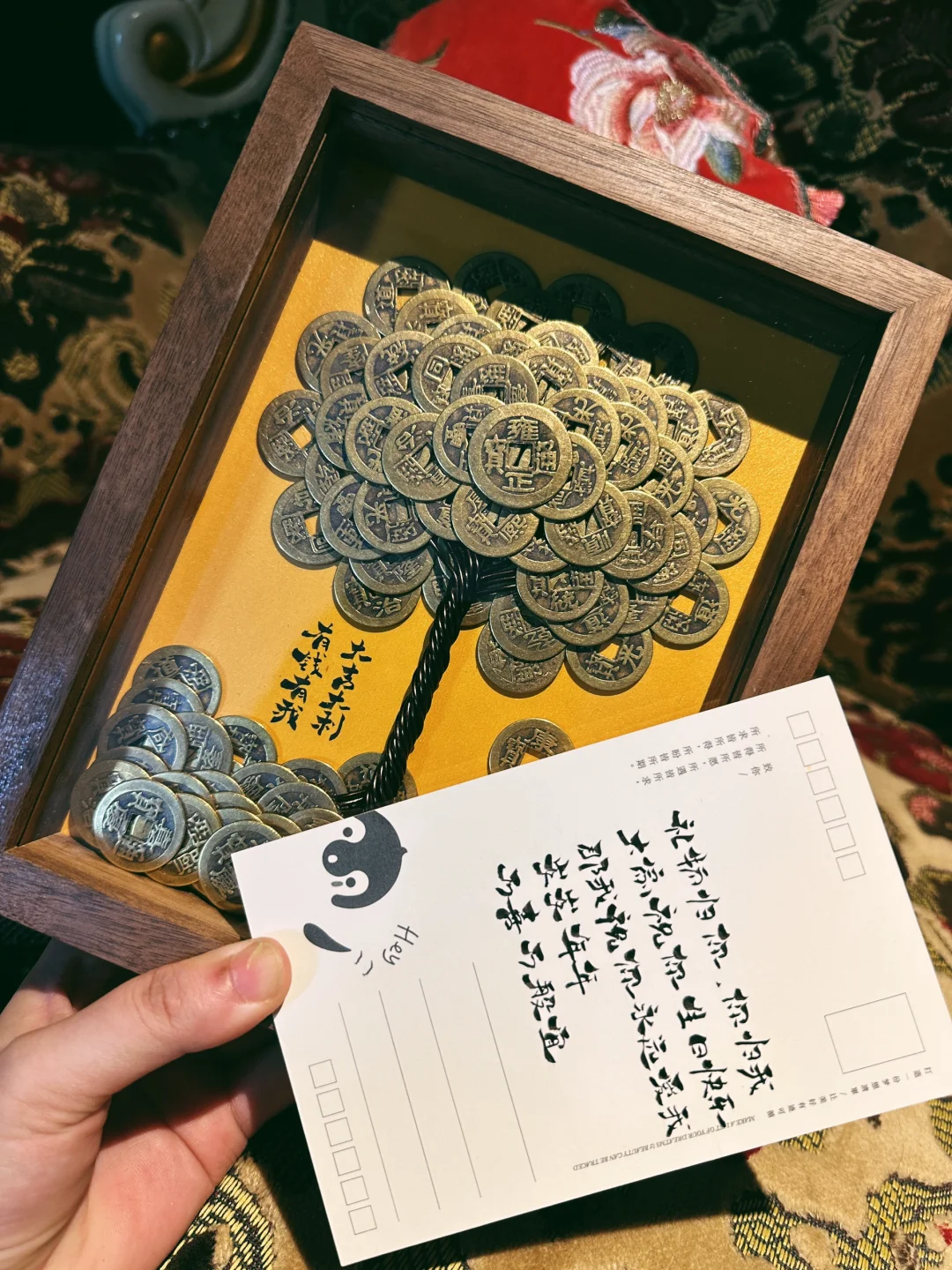 送老公生日礼物🎁有钱有我，大吉大利💰💰💰