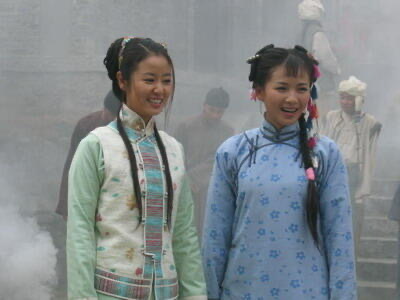 电视剧《大理公主》剧照，主演林心如、刘涛。 