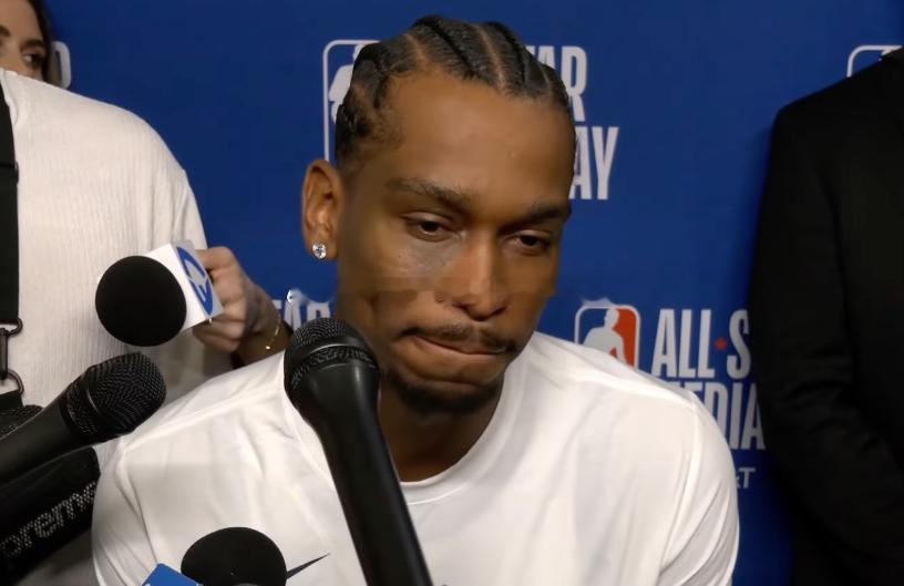 在今天的全明星媒体日上，雷霆球星SGA接受了记者们的采访，谈到了保罗的退役。SG