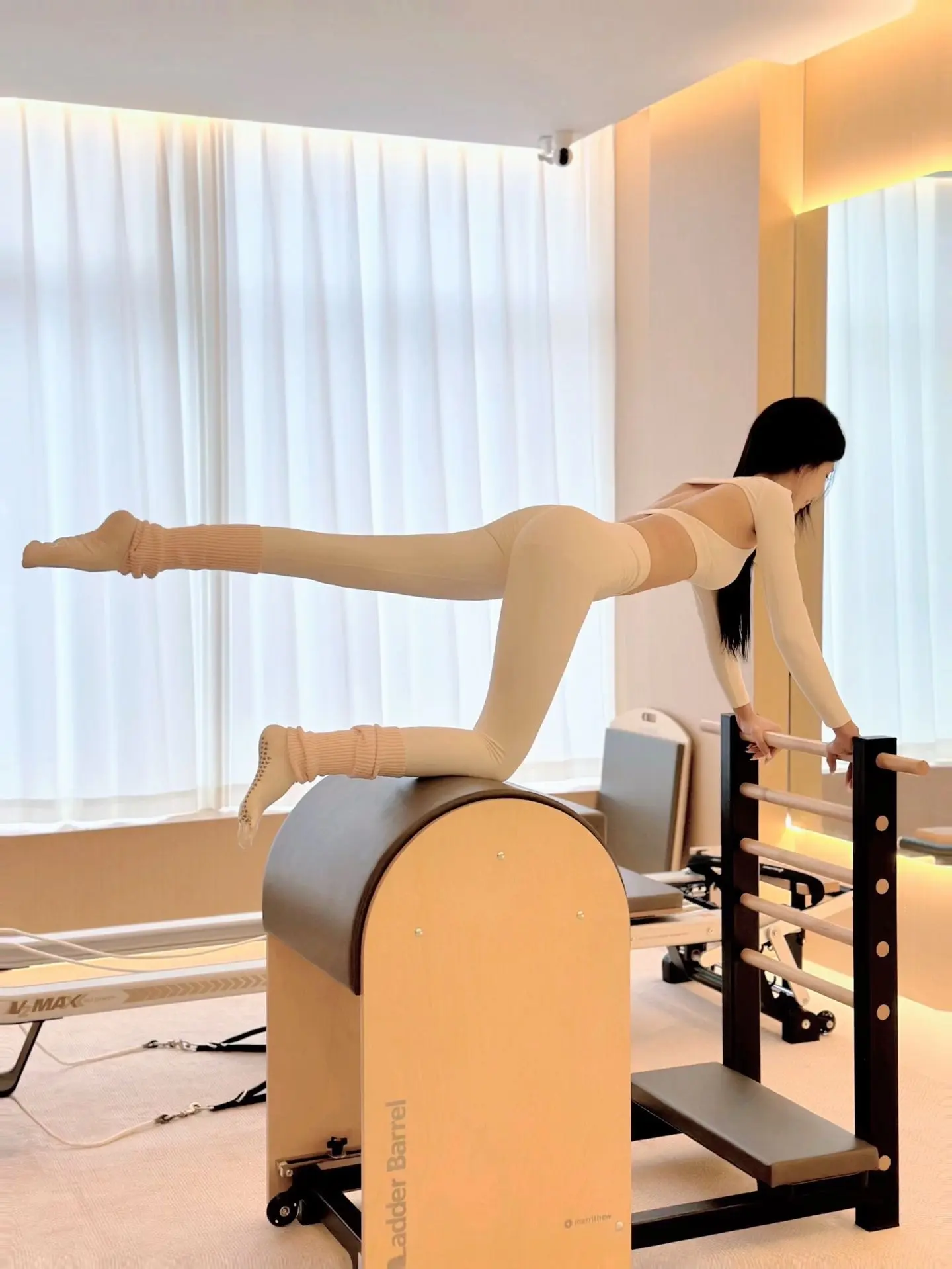 拉伸有度  核心很强。