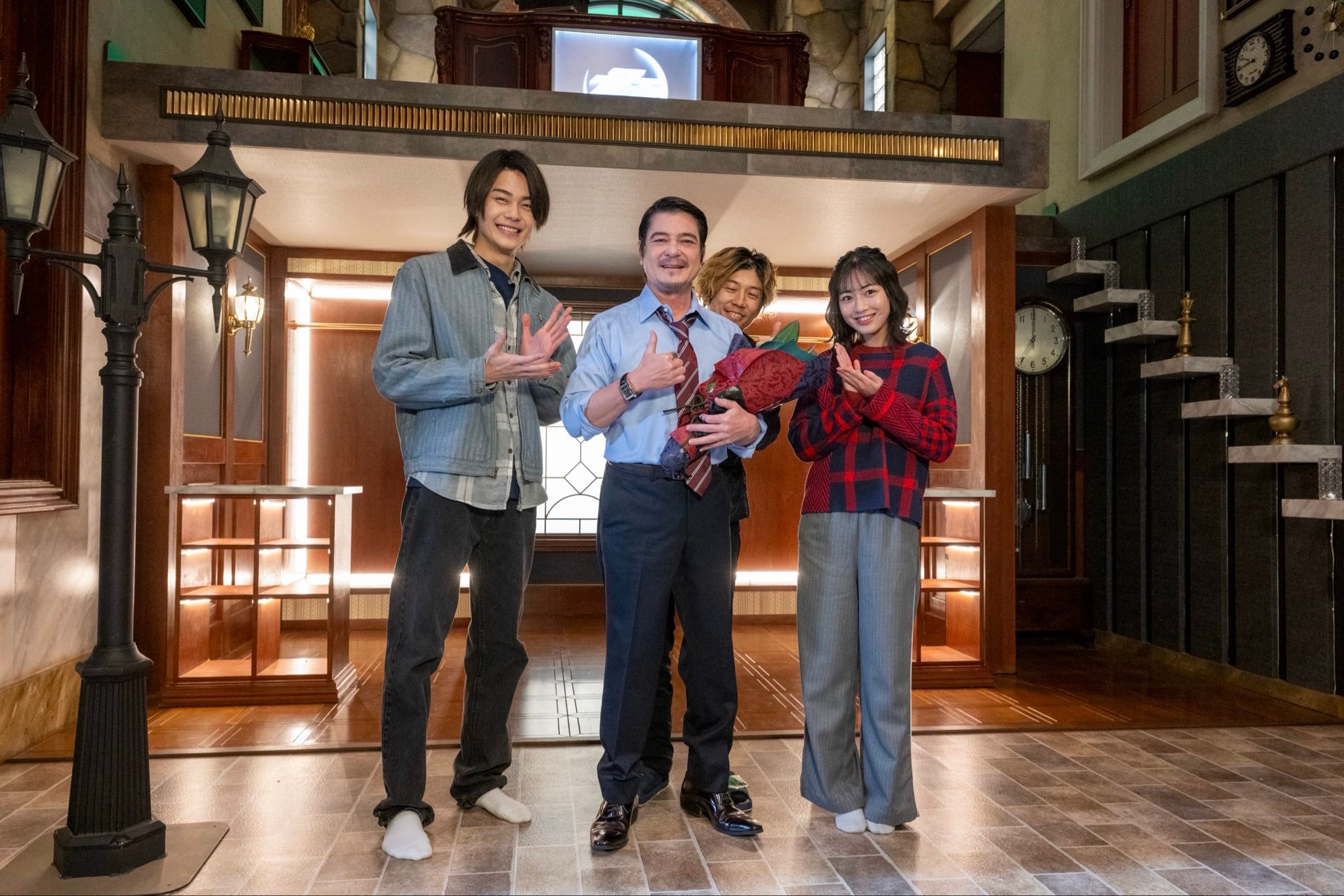 【That's a wrap!🎊】コードナンバー：ゼロ役の川平慈英さんがオール