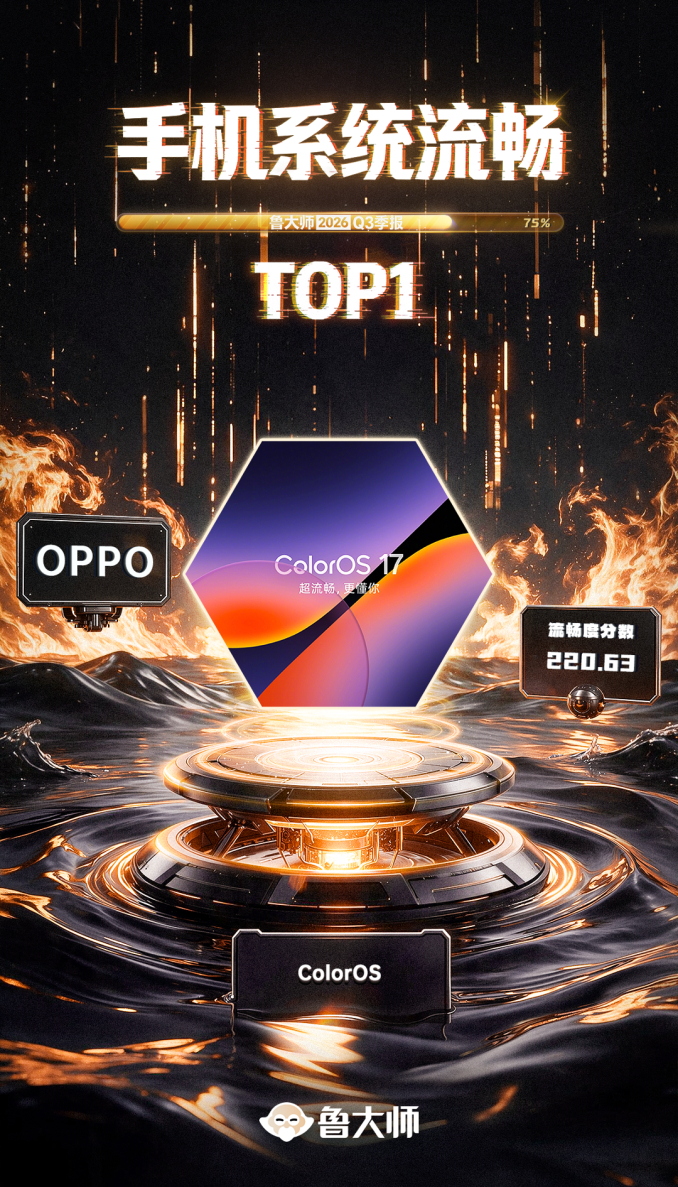 流畅，不只是快，更是让每一件重要的小事，都顺顺利利系统流畅选 OPPO，OPPO