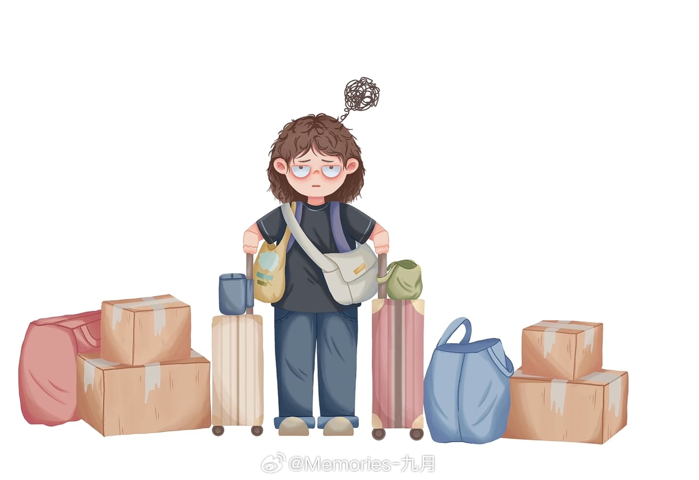 住了3年的房子，这几天就要搬走啦虽然不舍  但搬家好累  东西好多༎ຶ‿༎ຶ 