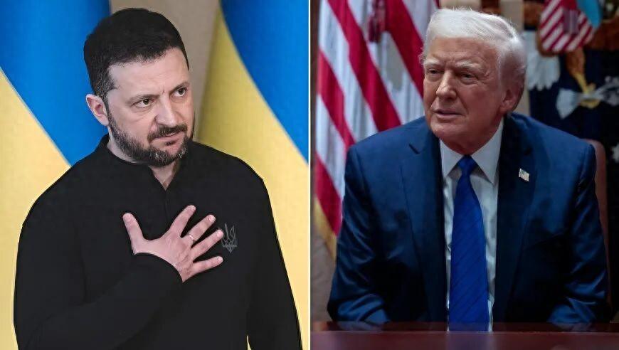 泽连斯基笑了，笑得很苦涩。他公开自嘲，说自己不是特朗普最宠爱的“儿子”。
 
这