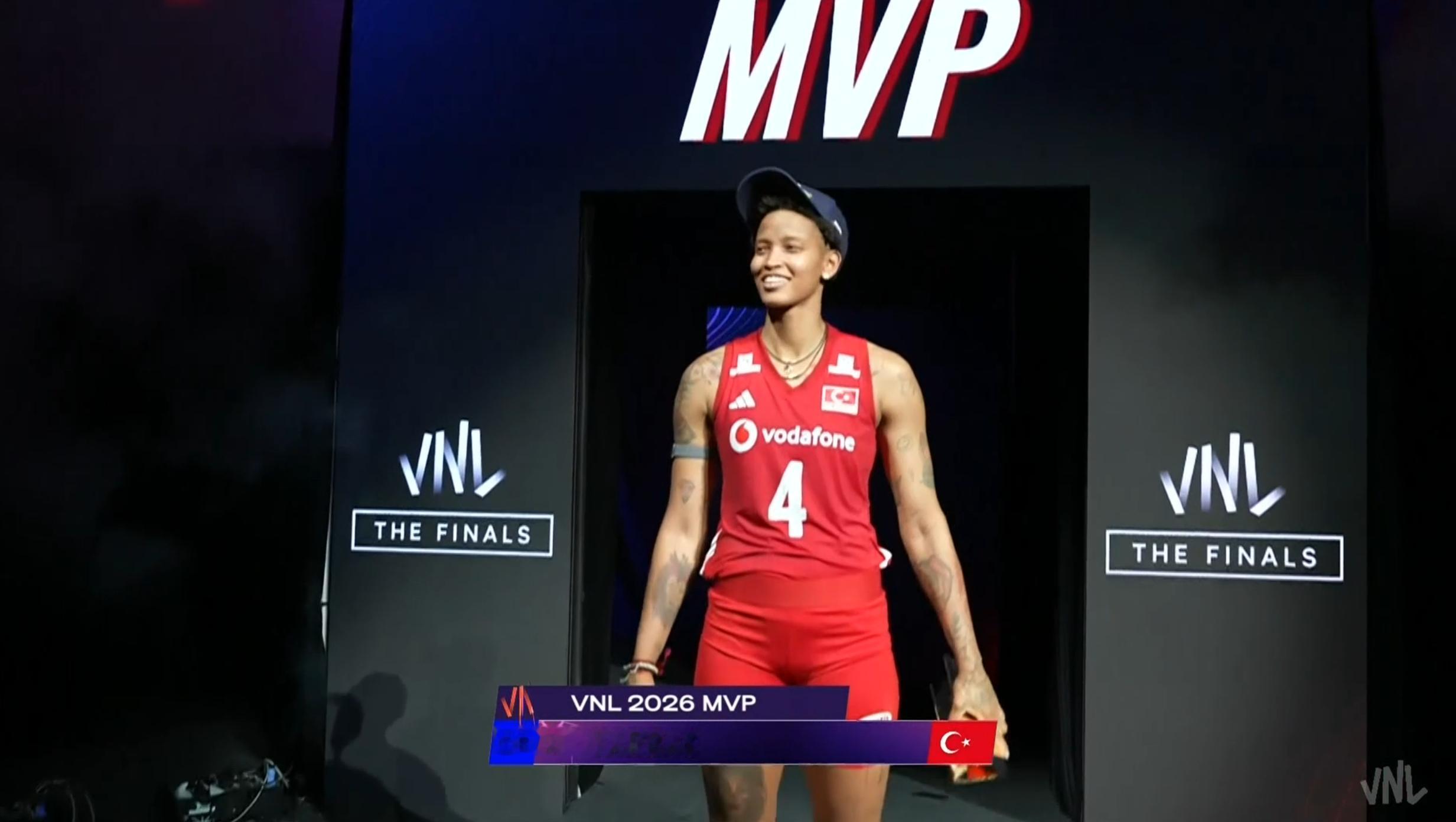 MVP没有悬念：小瓦世界女排联赛