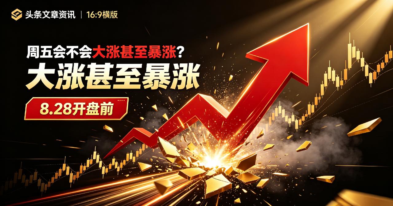 周五会不会大涨甚至暴涨？我直接说答案，周五8.28开盘前听我一言

大家好，最近