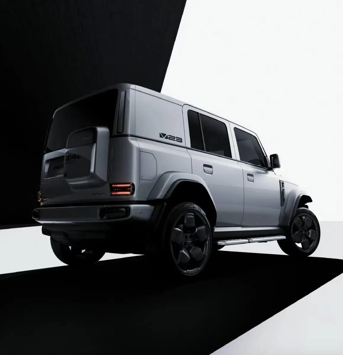 #SUV[超话]#奇瑞iCar又带来一台方盒子！近期方盒子浓度爆表啊 ​​​