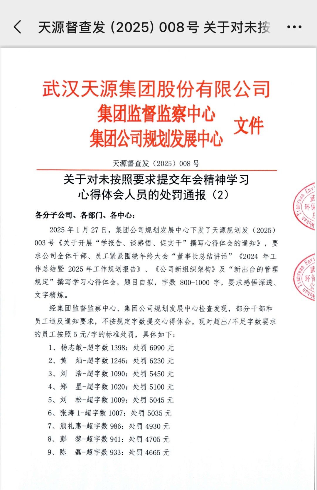 心得体会写超了罚款，超一个字5块钱？虽然最后超200的都按200罚了（恩威并施是