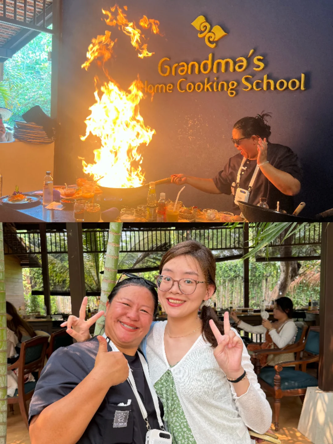 清迈奶奶厨房❗️大家都来找Rin老师蹦迪💃