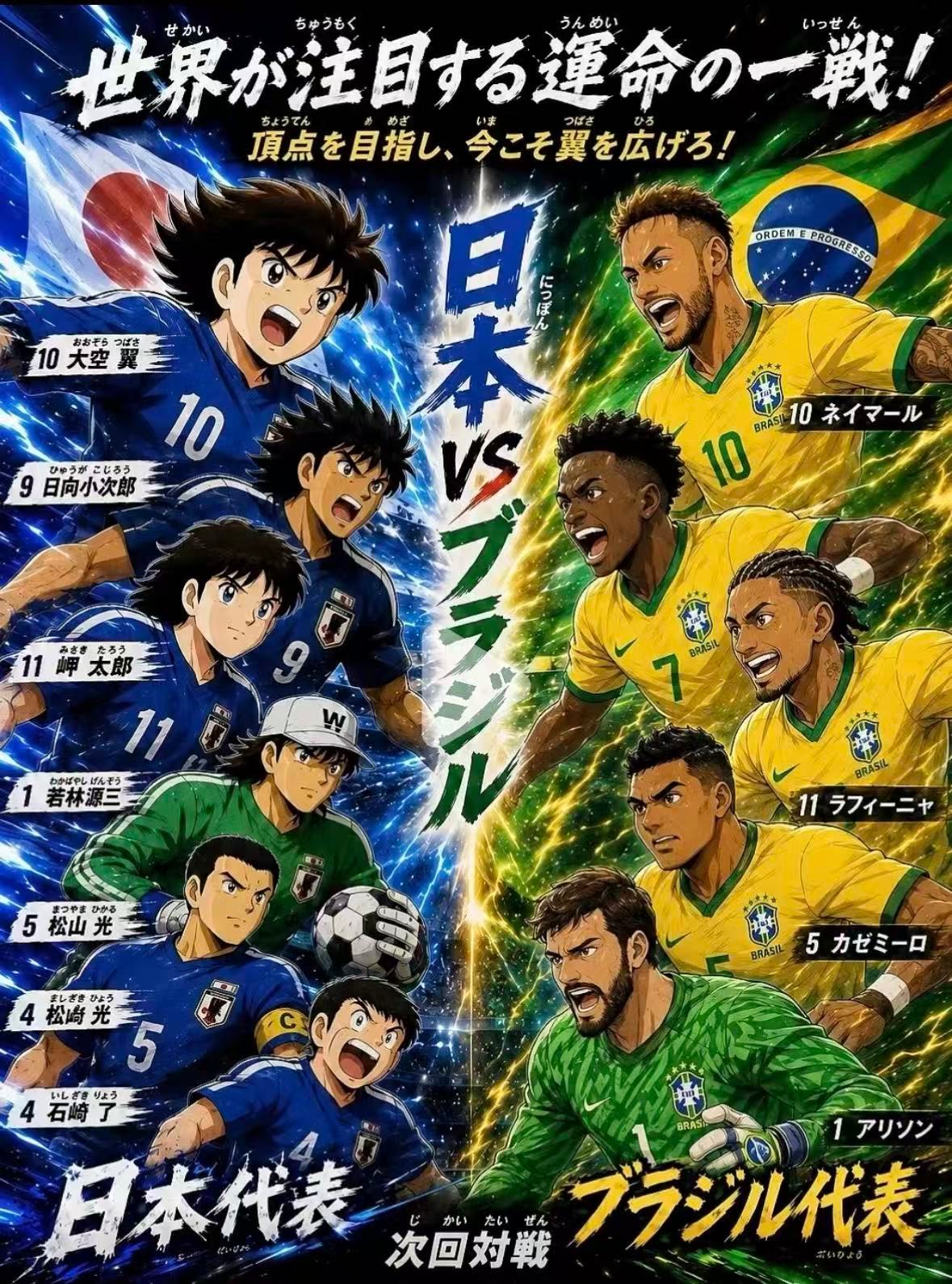 早上6:30日本对战巴西，徒弟会不会把师傅拍在沙滩上？世界杯