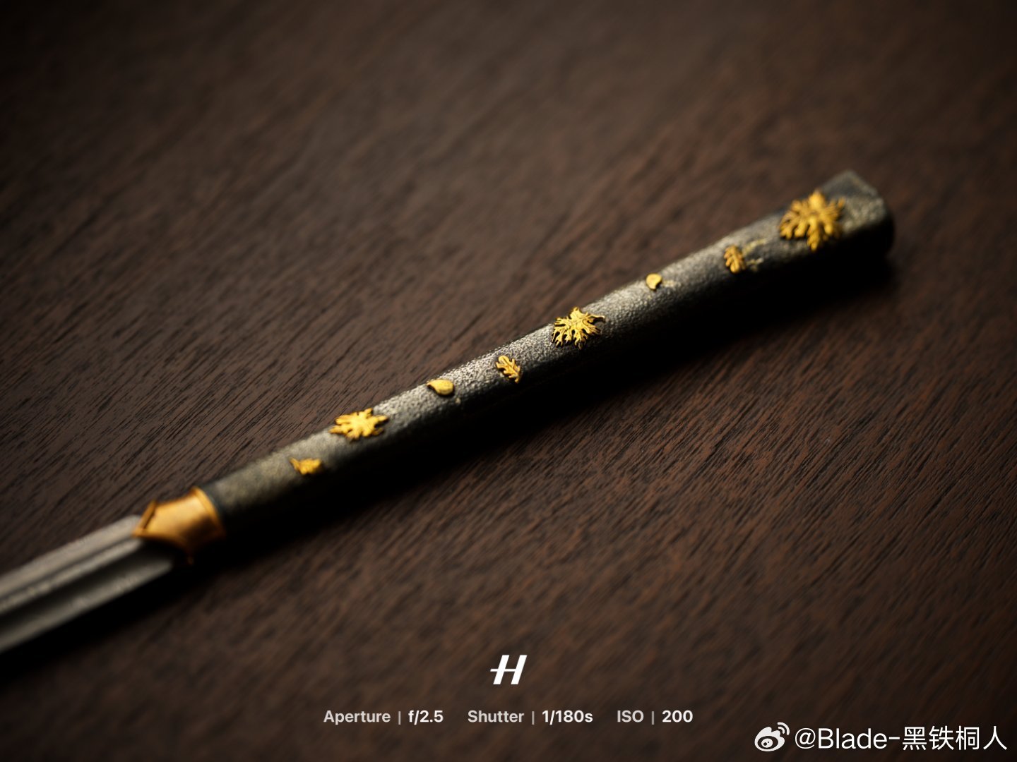 刀具控 枫叶大马茶针还有最后一点可以预定，大家喜欢的可以入手，今天让小哥用哈苏拍