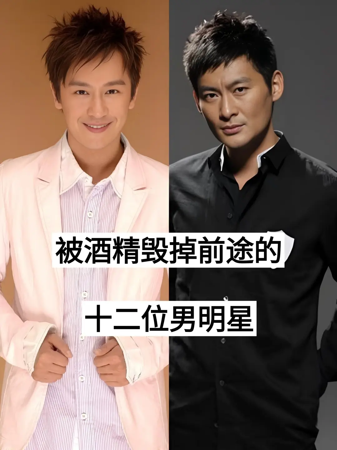 被酒精毁掉前途的十二位明星。