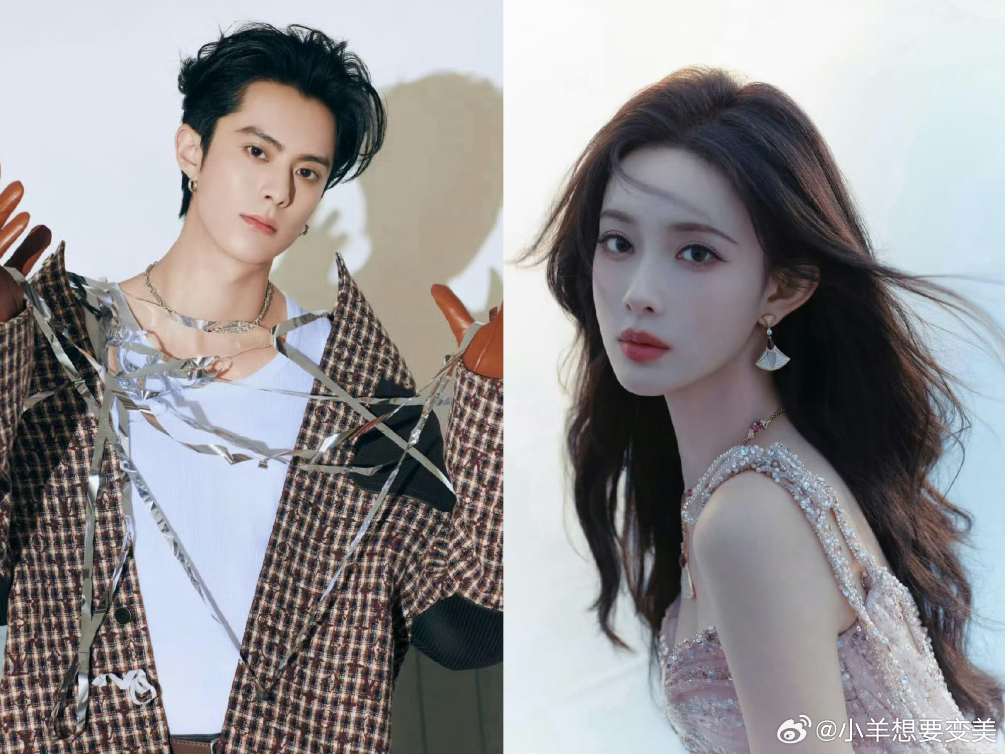 要开机了吗 好期待这两神仙颜值搭配 我的少女心又要被激发出来了