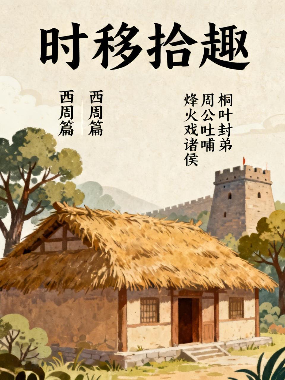 《时移拾趣》：这里汇集了周朝的趣味轶事、冷知识与典故，分阶段简要叙述，读来轻松易